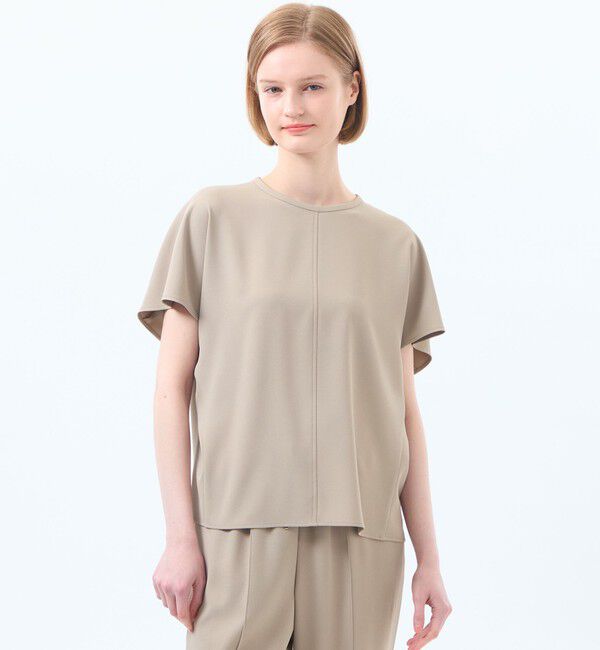 MACKINTOSH PHILOSOPHY「バックサテンドルマンブラウス」|シャツ・ブラウス|