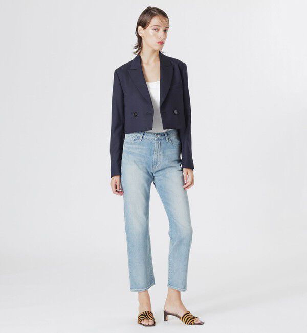  「ボックスクロップドジャケット」|テーラードジャケット|