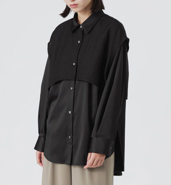  「レイヤードライクシャツ」|シャツ・ブラウス|