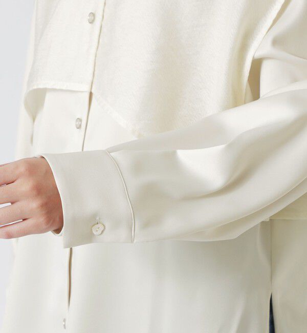  「レイヤードライクシャツ」|シャツ・ブラウス|