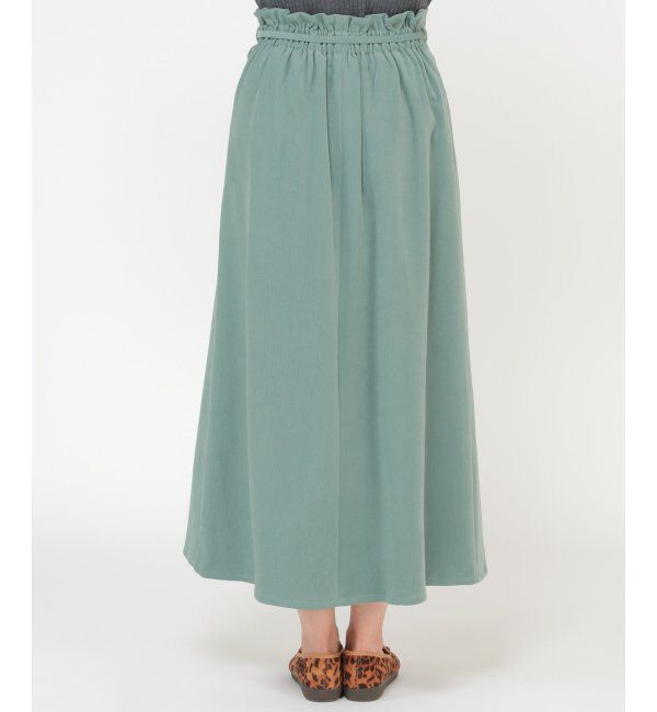 ikka「フェイクスウェードラップスカート」|スカート|