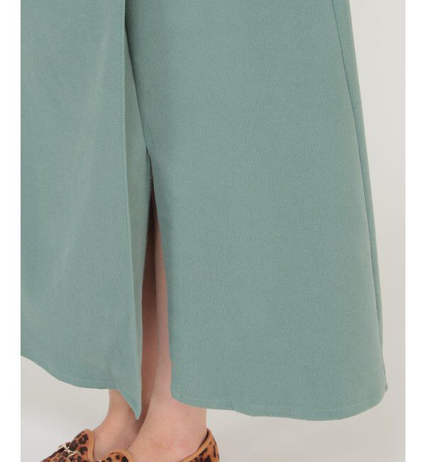 ikka「フェイクスウェードラップスカート」|スカート|