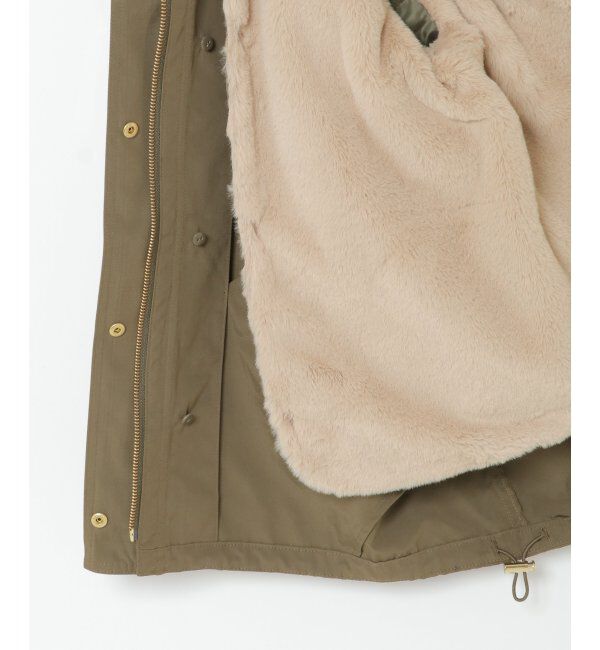 ikka「ボアライナー2WAYマウンテンパーカー」|ブルゾン・スタジャン|