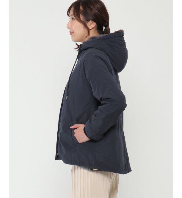 ikka「ボアライナー2WAYマウンテンパーカー」|ブルゾン・スタジャン|