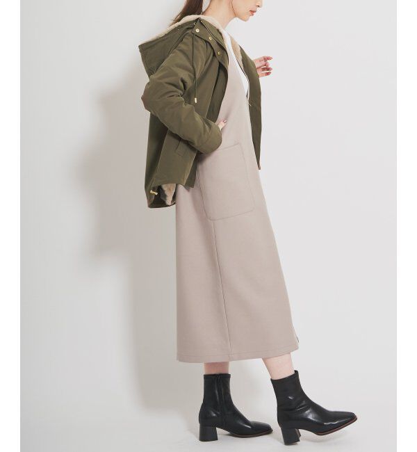 ikka「ボアライナー2WAYマウンテンパーカー」|ブルゾン・スタジャン|