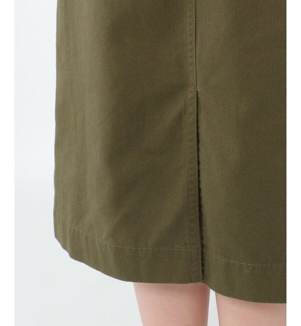 ikka「ミリタリーIラインスカート」|スカート|