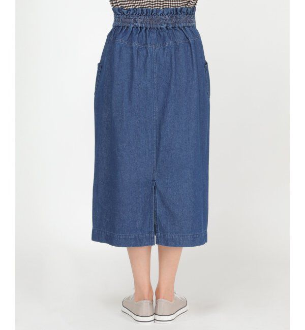 ikka「ミリタリーIラインスカート」|スカート|