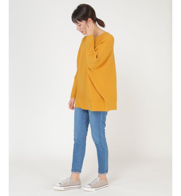 ikka「2WAY横リブドルマンチュニック」|プルオーバー|