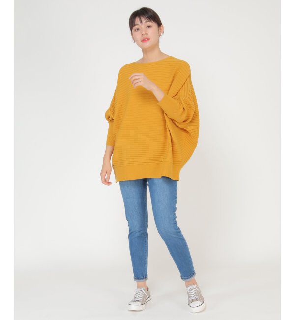 ikka「2WAY横リブドルマンチュニック」|プルオーバー|