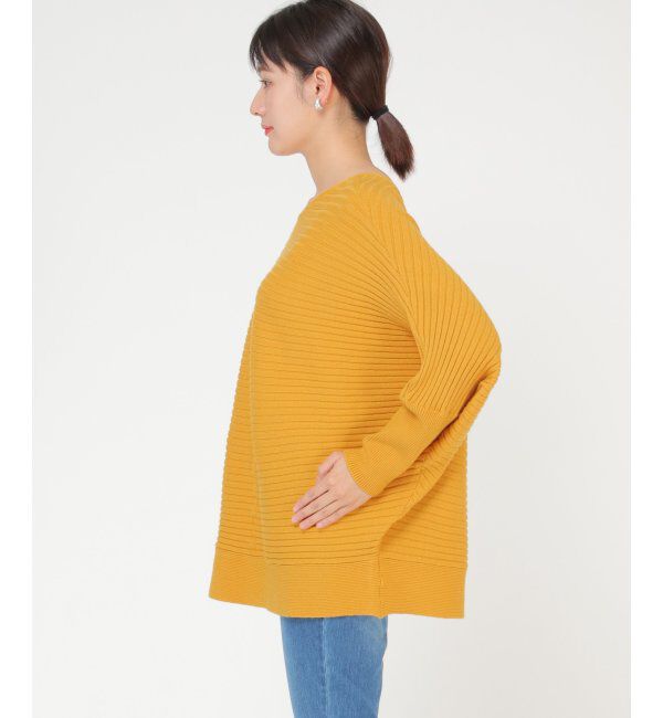 ikka「2WAY横リブドルマンチュニック」|プルオーバー|