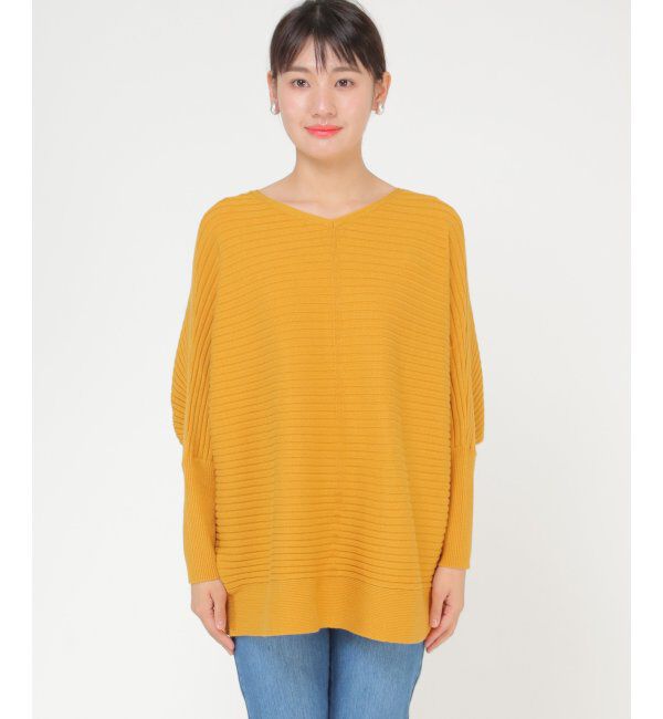 ikka「2WAY横リブドルマンチュニック」|プルオーバー|