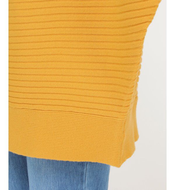 ikka「2WAY横リブドルマンチュニック」|プルオーバー|