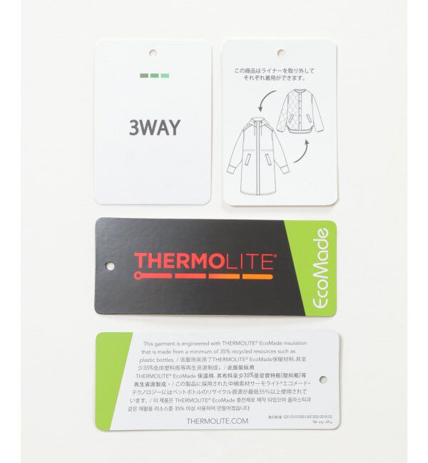 ikka「3WAY軽量モッズコート」|その他|