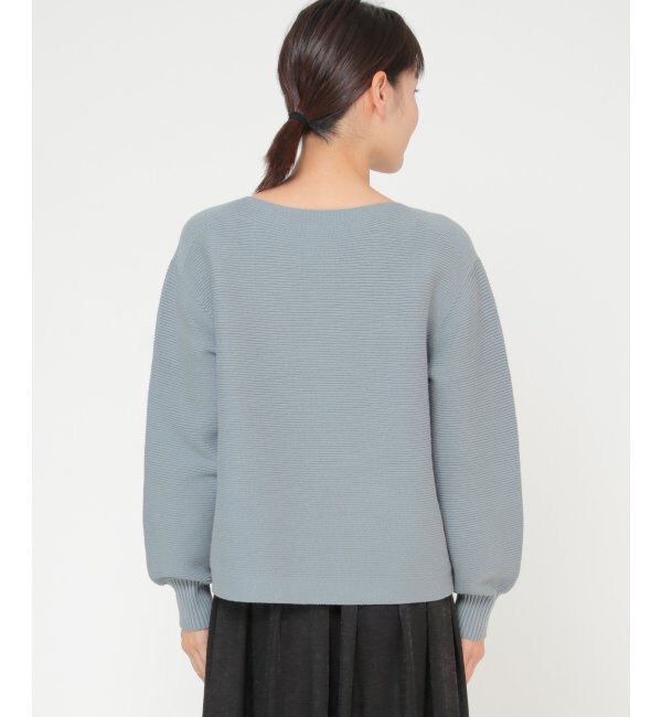 IKKA LOUNGE「シームレスガータードルマンニット」|プルオーバー|