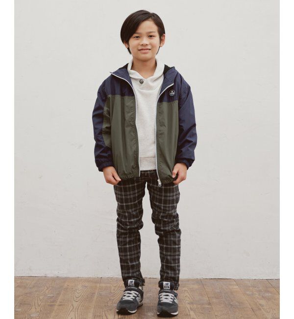 ikka kids「【キッズ】コンチョボタンショール襟トレーナー（100~160cm）」|Tシャツ・カットソー|