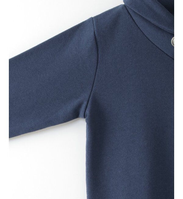 ikka kids「【キッズ】コンチョボタンショール襟トレーナー（100~160cm）」|Tシャツ・カットソー|