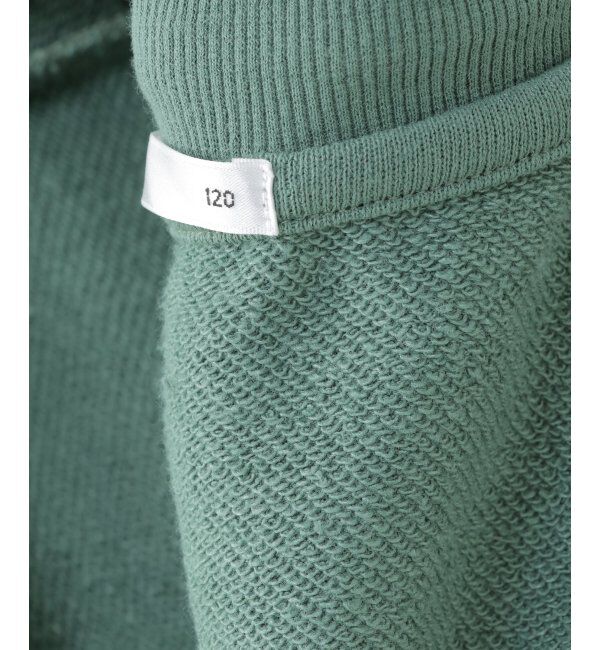 ikka kids「【キッズ】チビハイネック袖ロゴトレーナー（100~160cm）」|Tシャツ・カットソー|