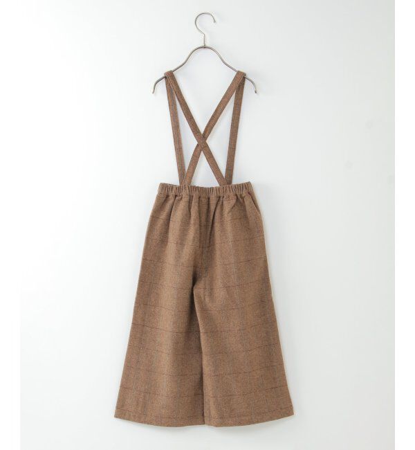 ikka kids「【キッズ】起毛チェックサロペット（120~160cm）」|その他|