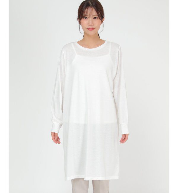 ikka「ニットベストアンサンブルワンピース」|ワンピース|