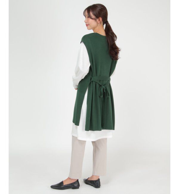 ikka「ニットベストアンサンブルワンピース」|ワンピース|