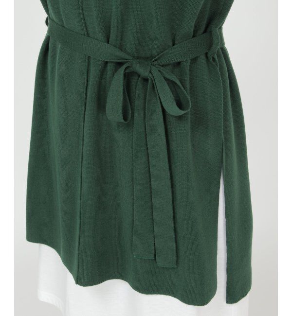 ikka「ニットベストアンサンブルワンピース」|ワンピース|