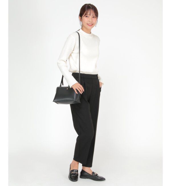 IKKA LOUNGE「【セットアップ対応】ウールライクテーパードパンツ」|その他|