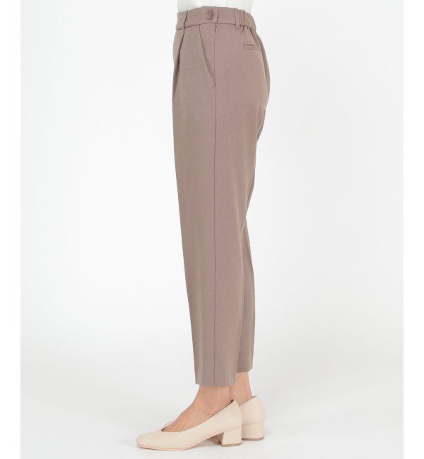 IKKA LOUNGE「【セットアップ対応】ウールライクテーパードパンツ」|その他|