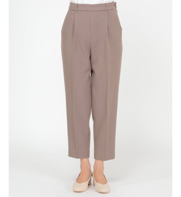 IKKA LOUNGE「【セットアップ対応】ウールライクテーパードパンツ」|その他|