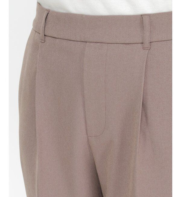 IKKA LOUNGE「【セットアップ対応】ウールライクテーパードパンツ」|その他|