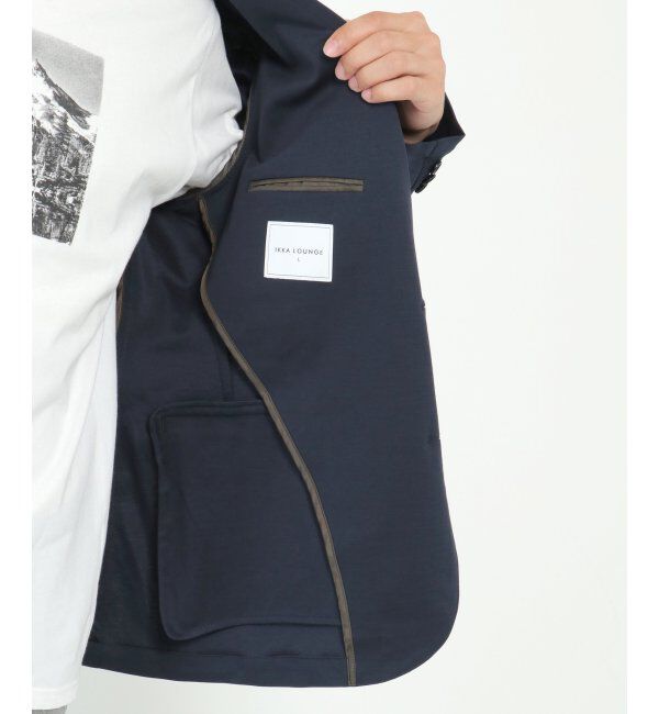 IKKA LOUNGE「モックロディーテーラードジャケット」|テーラードジャケット|