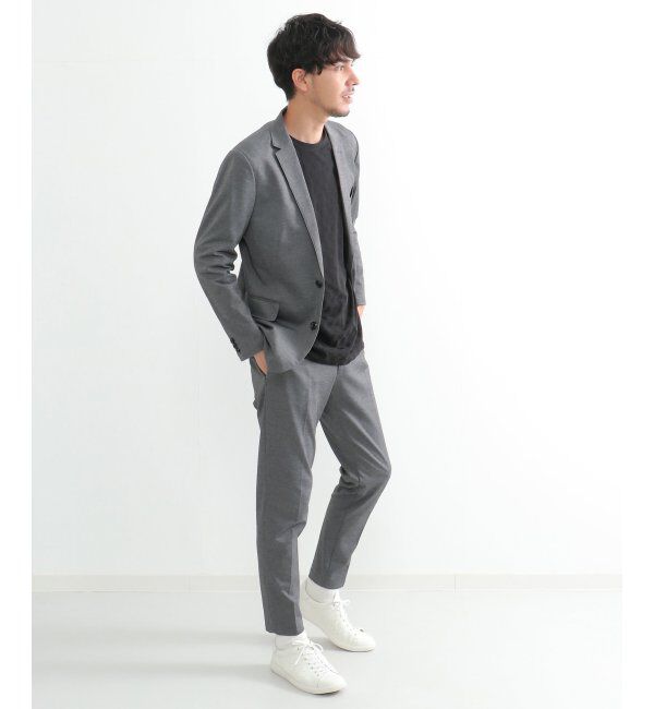 IKKA LOUNGE「モックロディーテーラードジャケット」|テーラードジャケット|