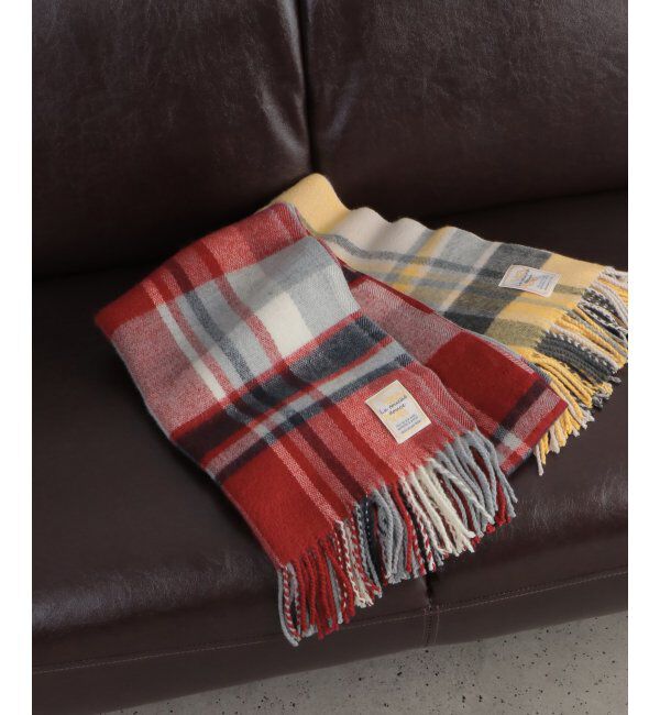 ikka「抗菌加工マルチチェックマフラー」|マフラー|