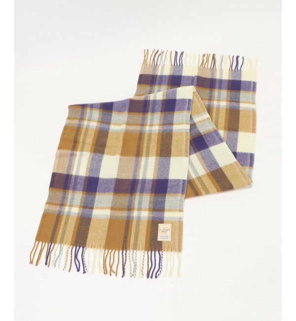 ikka「抗菌加工マルチチェックマフラー」|マフラー|