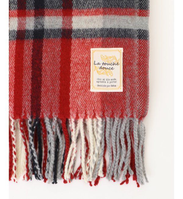 ikka「抗菌加工マルチチェックマフラー」|マフラー|