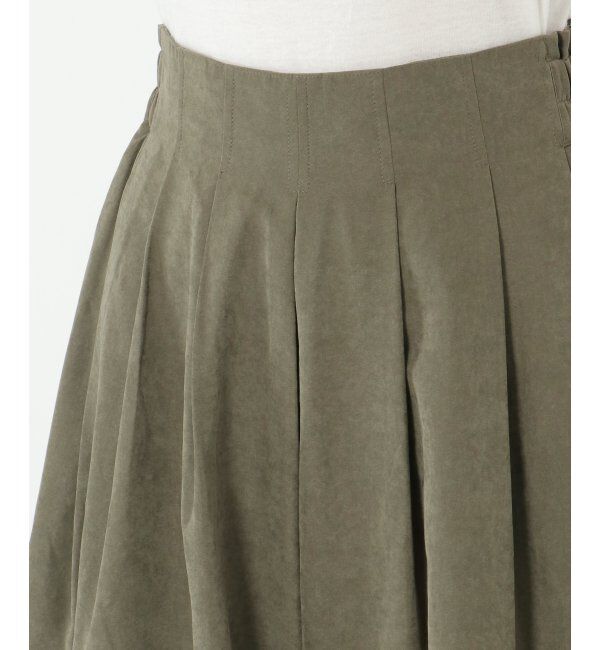 ikka「ピーチ起毛タックスカーチョ」|その他|