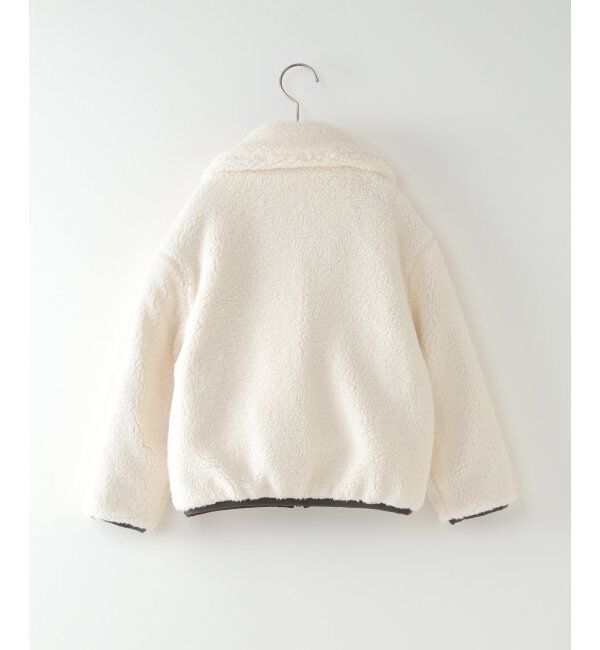 ikka kids「【2WAY】キルトボアリバーシブルジャケット（120~160cm）」|その他|