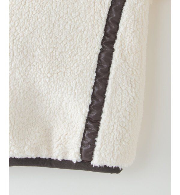 ikka kids「【2WAY】キルトボアリバーシブルジャケット（120~160cm）」|その他|