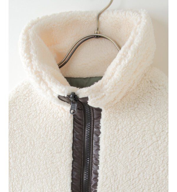 ikka kids「【2WAY】キルトボアリバーシブルジャケット（120~160cm）」|その他|