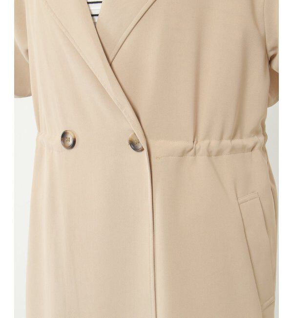 ikka「花粉リリースゆるトレンチ」|トレンチコート|