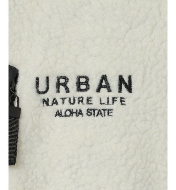 ikka「URBAN NATURE LIFE アーバンネイチャーライフ ボアブルゾン」|ブルゾン・スタジャン|