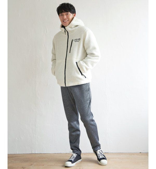 ikka「URBAN NATURE LIFE アーバンネイチャーライフ ボアブルゾン」|ブルゾン・スタジャン|