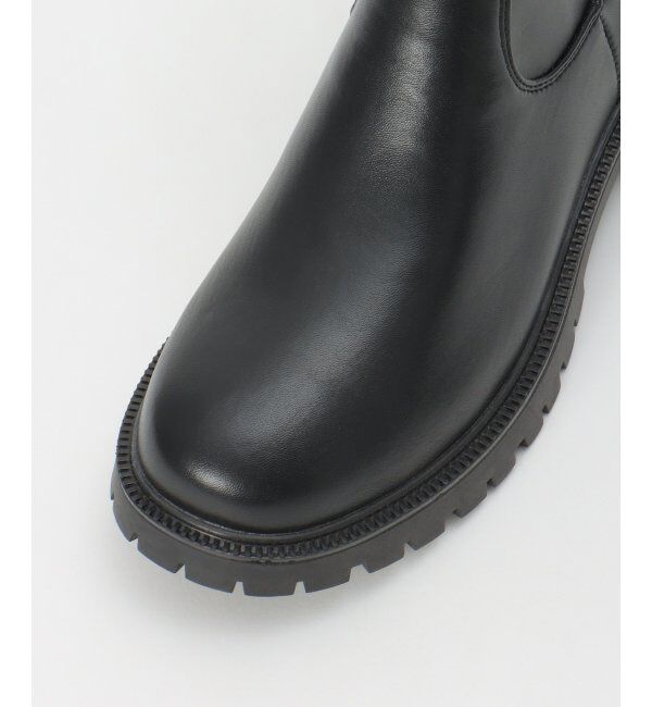 ikka「【雑誌InRed12月号掲載】PUストレッチトラックソールブーツ」|その他|