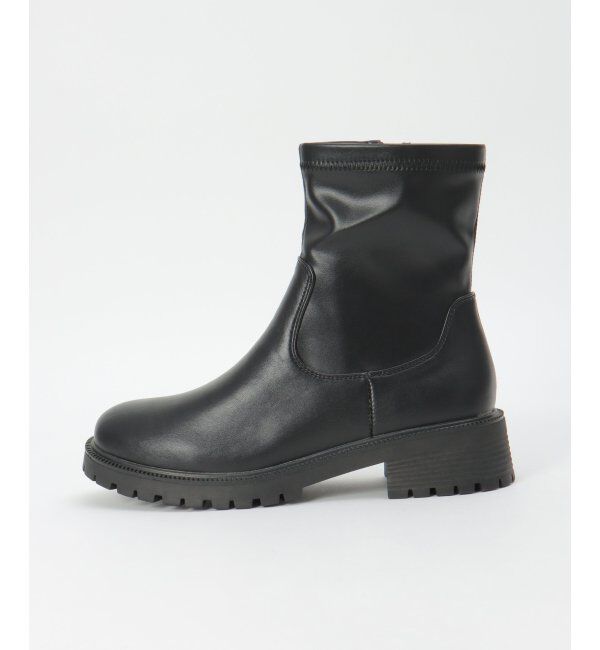 ikka「【雑誌InRed12月号掲載】PUストレッチトラックソールブーツ」|その他|