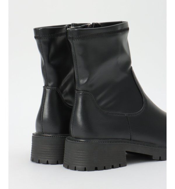 ikka「【雑誌InRed12月号掲載】PUストレッチトラックソールブーツ」|その他|