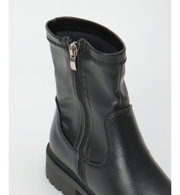 ikka「【雑誌InRed12月号掲載】PUストレッチトラックソールブーツ」|その他|