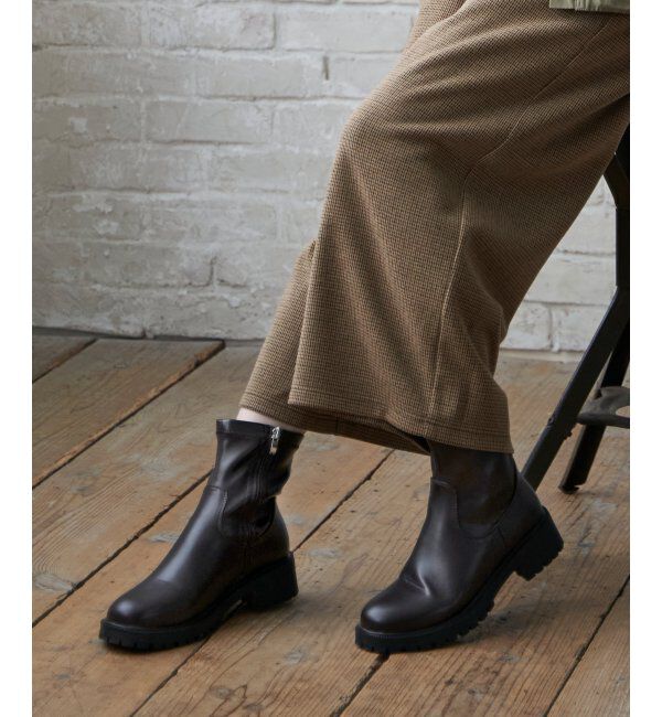 ikka「【雑誌InRed12月号掲載】PUストレッチトラックソールブーツ」|その他|