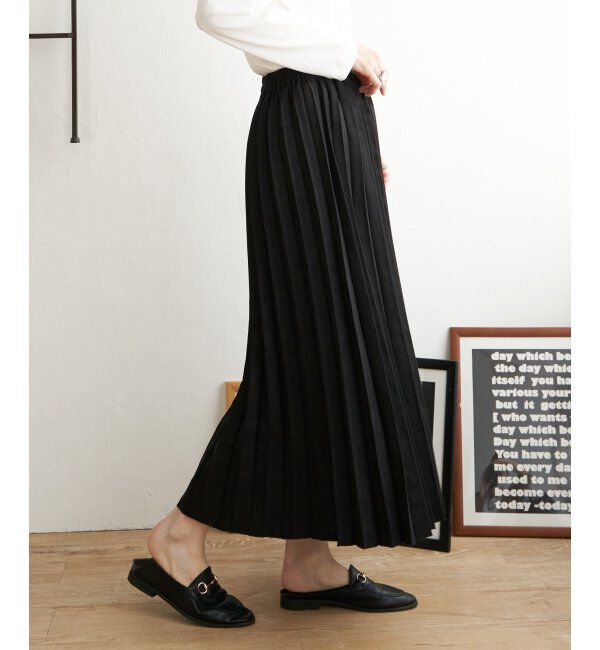 ikka「【2WAY】リバーシブルスウェード調スカート」|スカート|