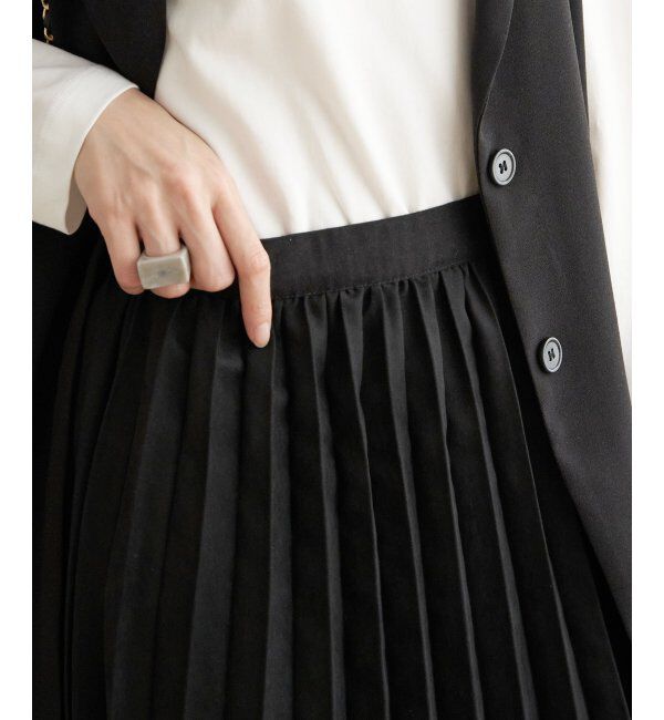 ikka「【2WAY】リバーシブルスウェード調スカート」|スカート|