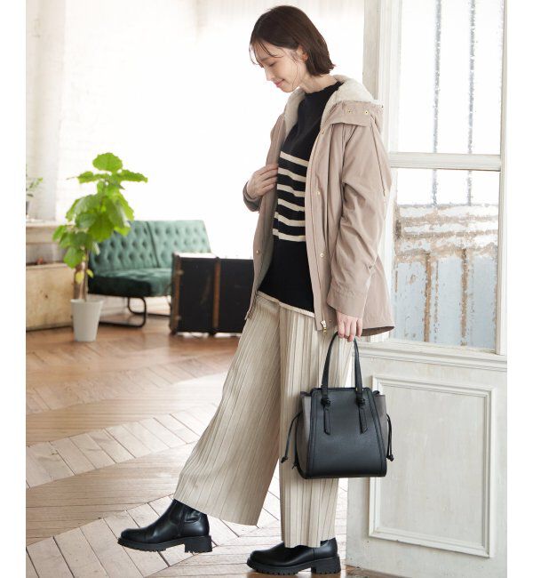 ikka「【雑誌InRed12月号掲載】2WAYノット結びトートバッグ」|その他|