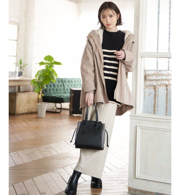 ikka「【雑誌InRed12月号掲載】2WAYノット結びトートバッグ」|その他|